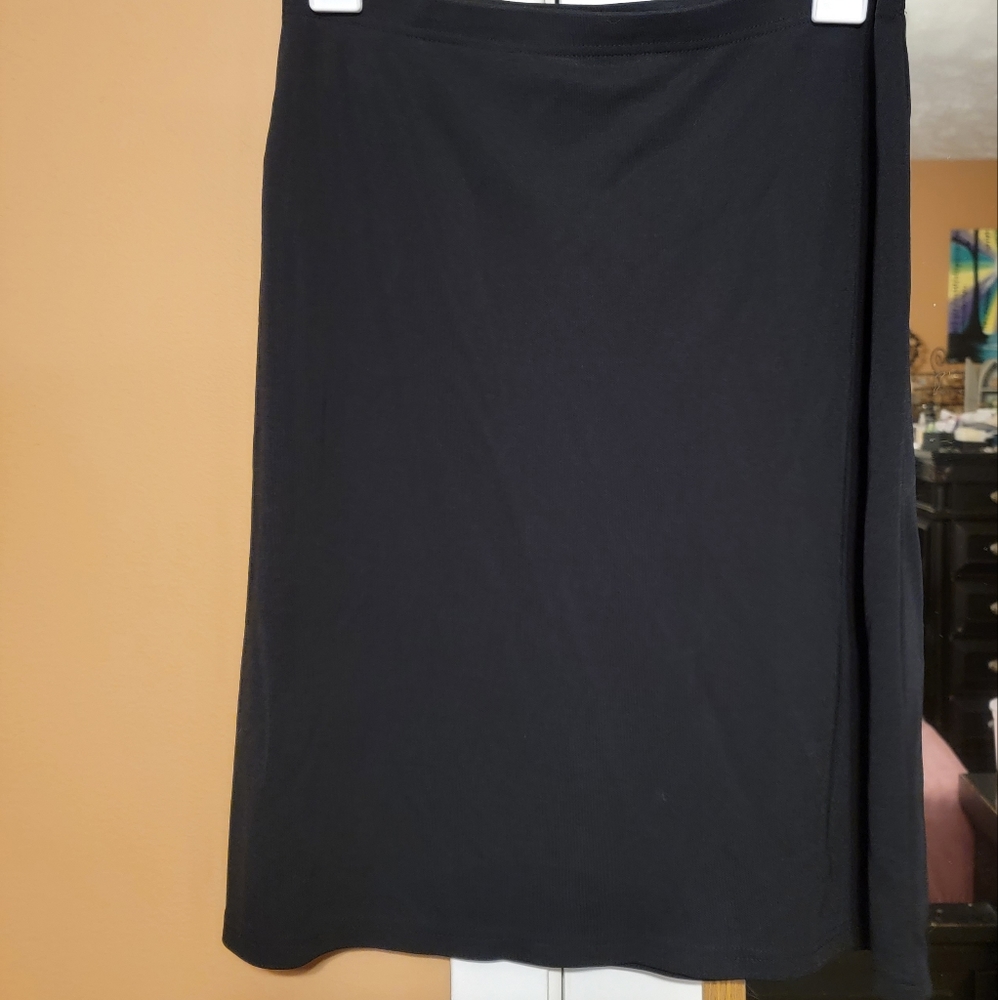 Black A-Line Skirt